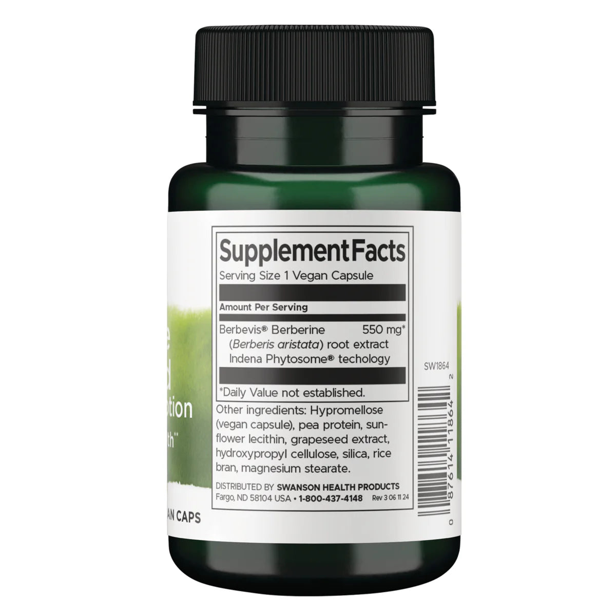 Berberine Advanced Enhanced Absorption - 30 vcaps