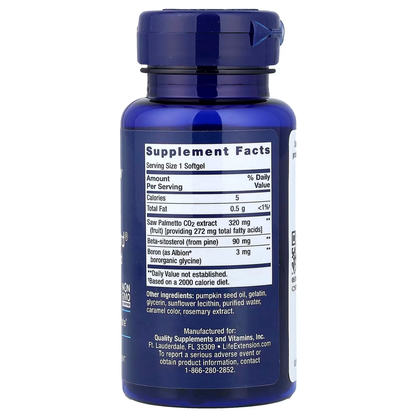 PalmettoGuard Saw Palmetto with Beta-Sitosterol - 30 softgels