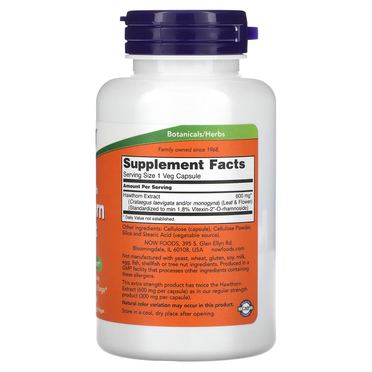 Hawthorn Extract, 300mg — 90 cápsulas vegetales