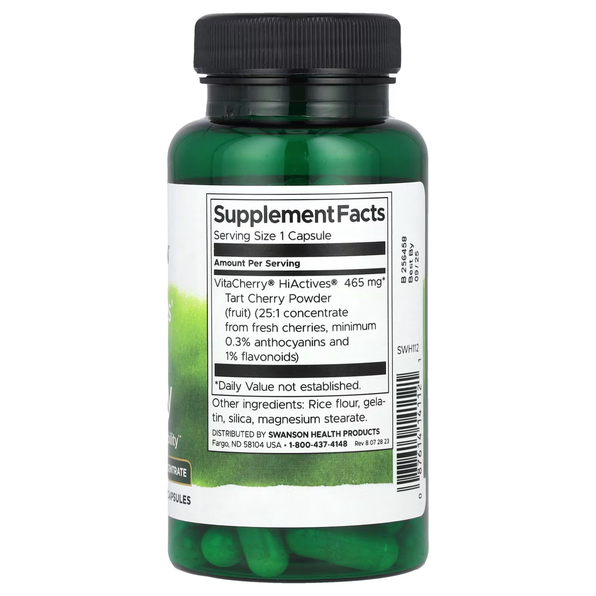 HiActives Cerise acidulée, 465 mg - 60 gélules