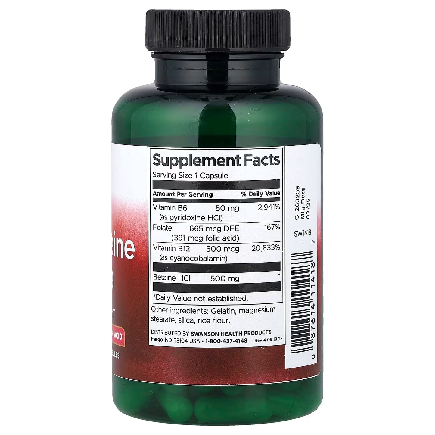 Homocysteine Formula - 120 caps