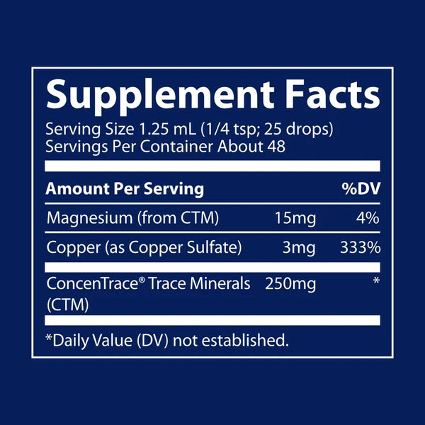 Ionic Copper, 3mg - 59 ml.