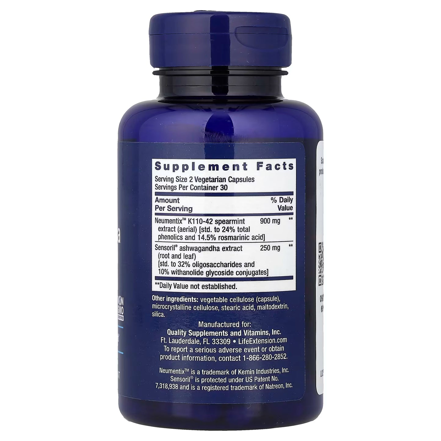 Ashwagandha Plus Calm & Focus - 60 vcaps