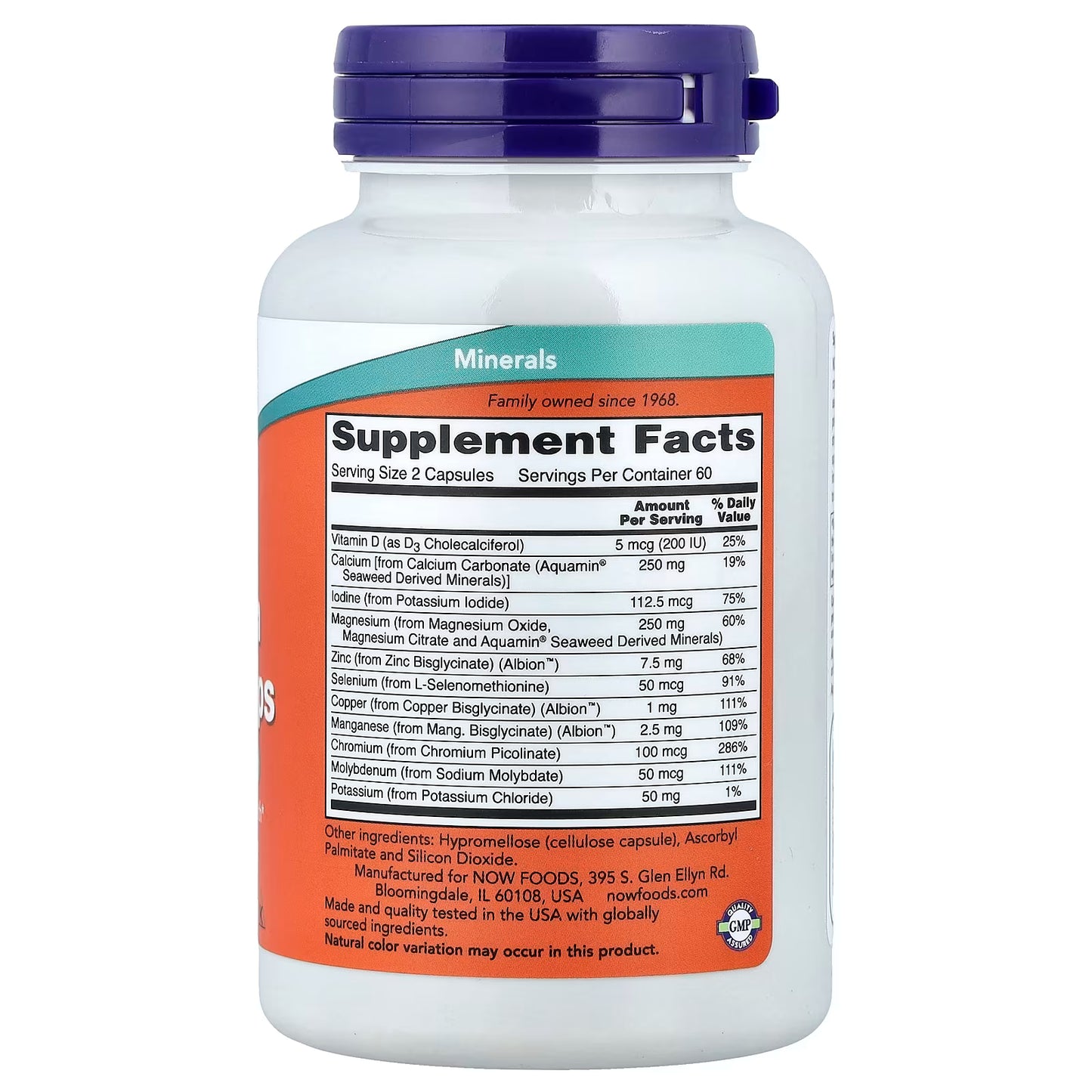 Full Spectrum Minerals, Iron-Free - 120 caps