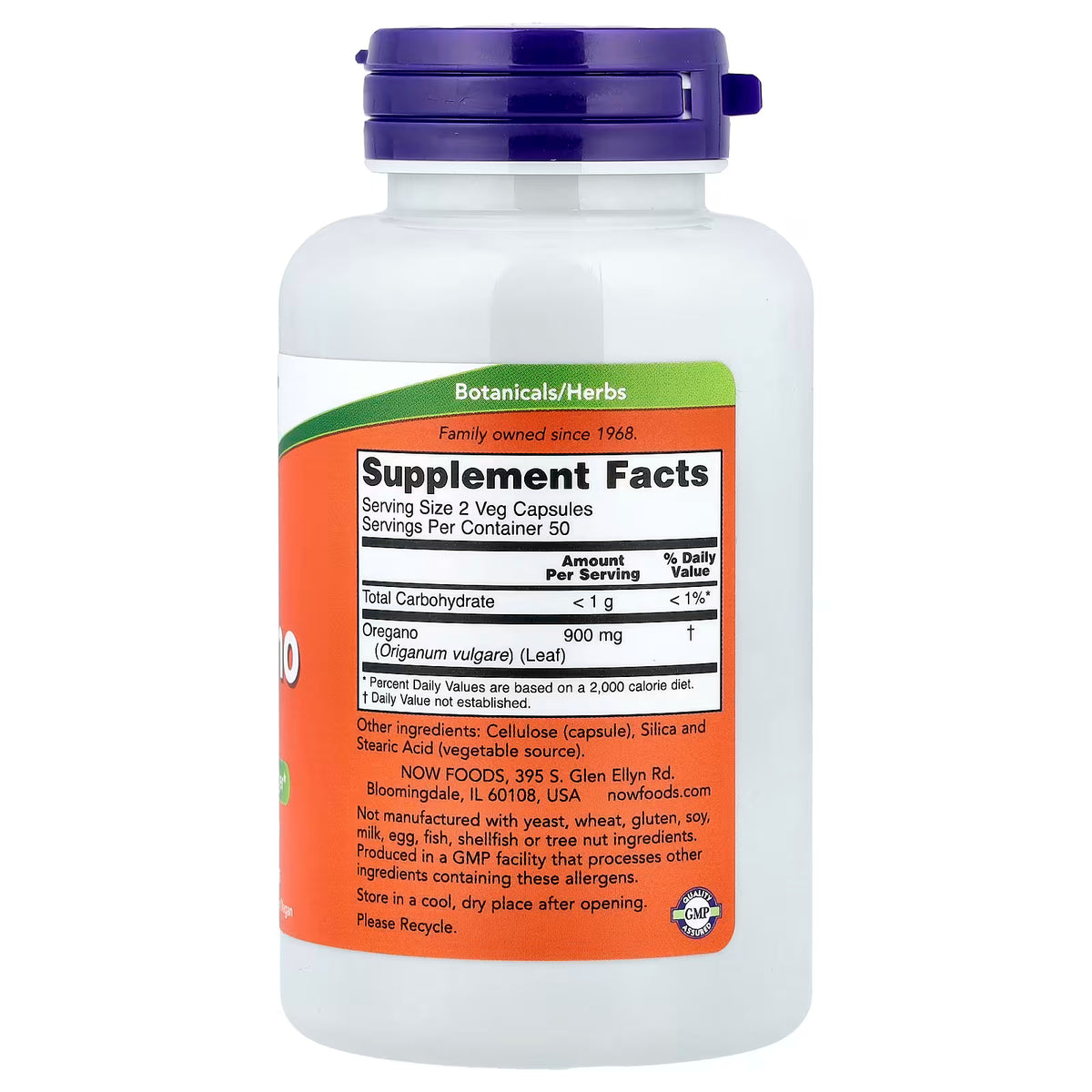 Oregano, 450mg - 100 vcaps