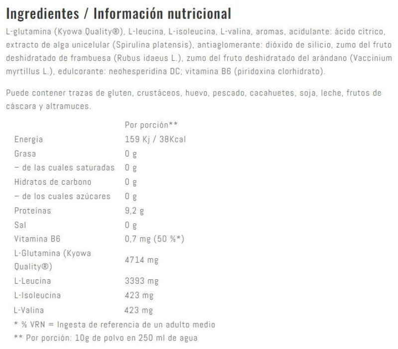 Premium BCAA Zero — 500 g