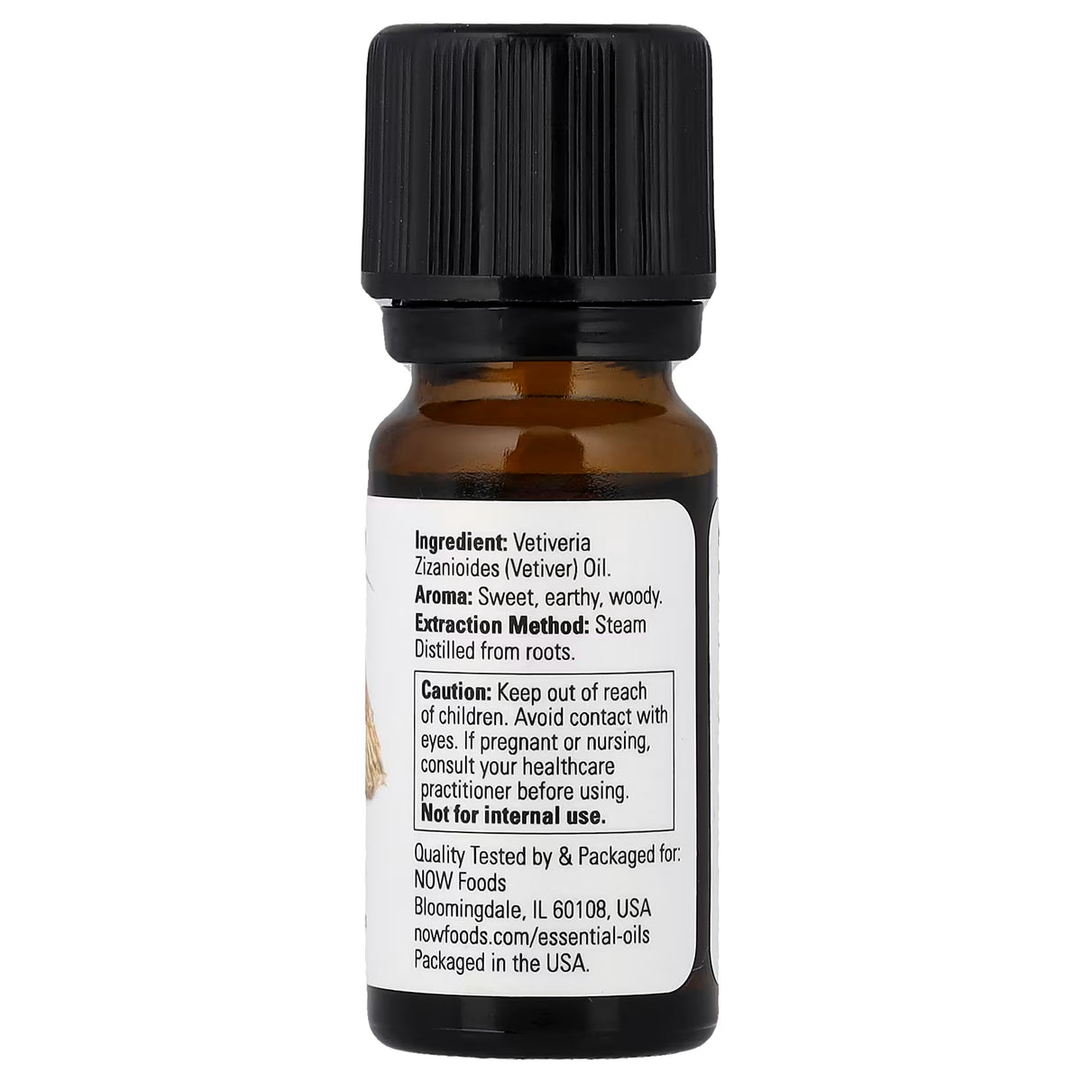 Essential Oil, Vetiver Oil - 10 ml.
