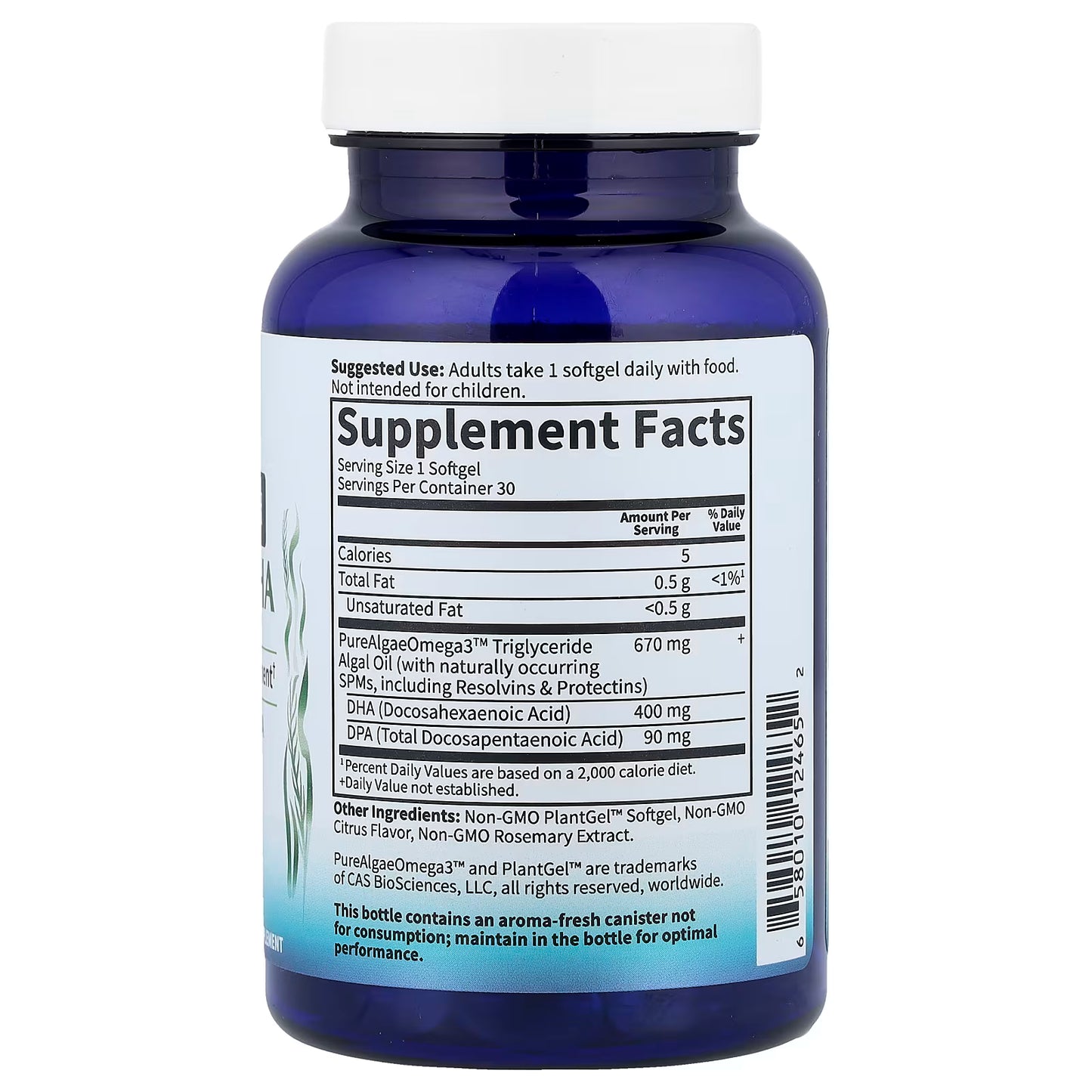 Dr. Formulated Vegan Prenatal DHA - 30 softgels