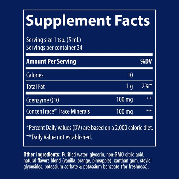 Liquid CoQ10, 100mg - 118 ml.