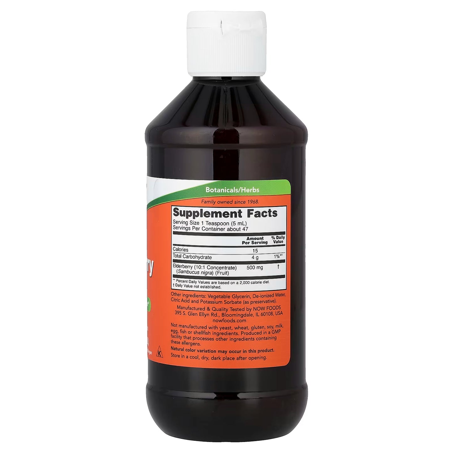 Elderberry, Liquid - 237 ml.