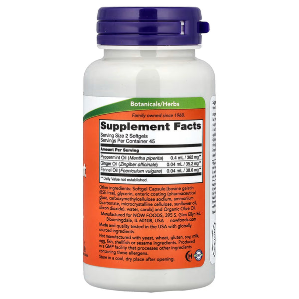 Peppermint Gels - 90 softgels