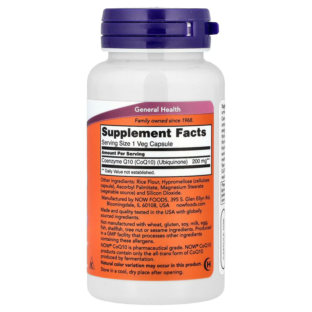 CoQ10, 200mg - 60 vcaps