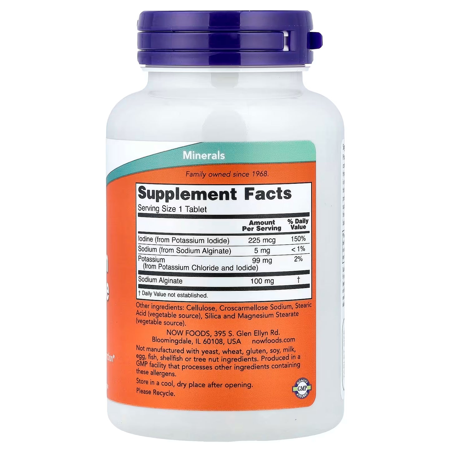 Potassium plus Iodine - 180 tabs