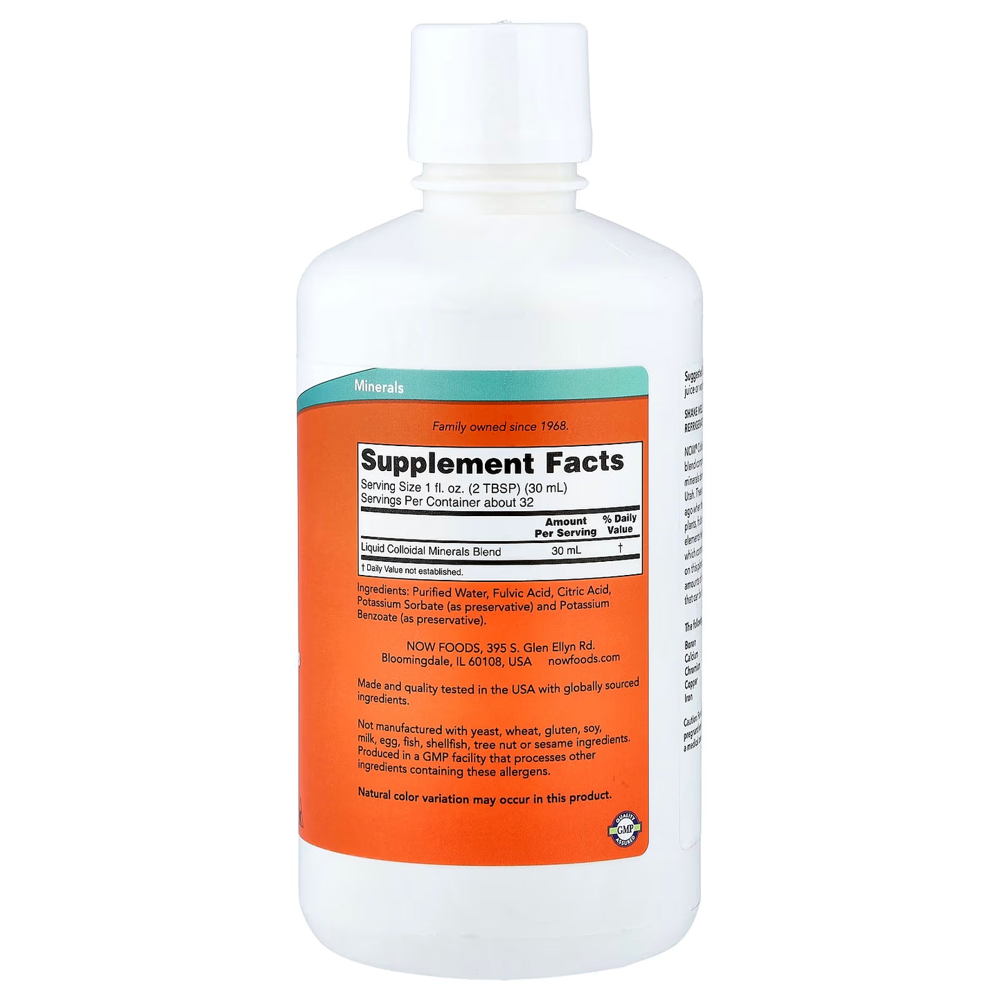 Colloidal Minerals - 946 ml.