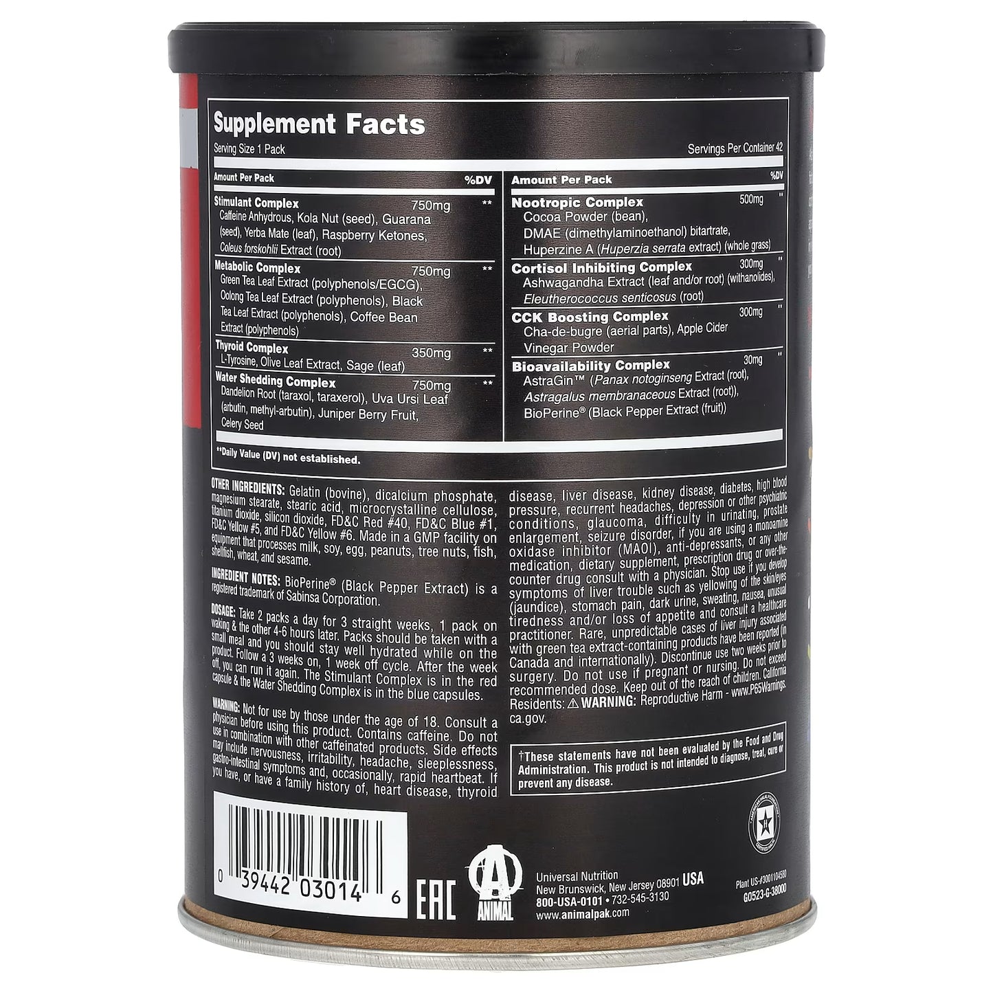 Animal Cuts, Packs - 42 packs