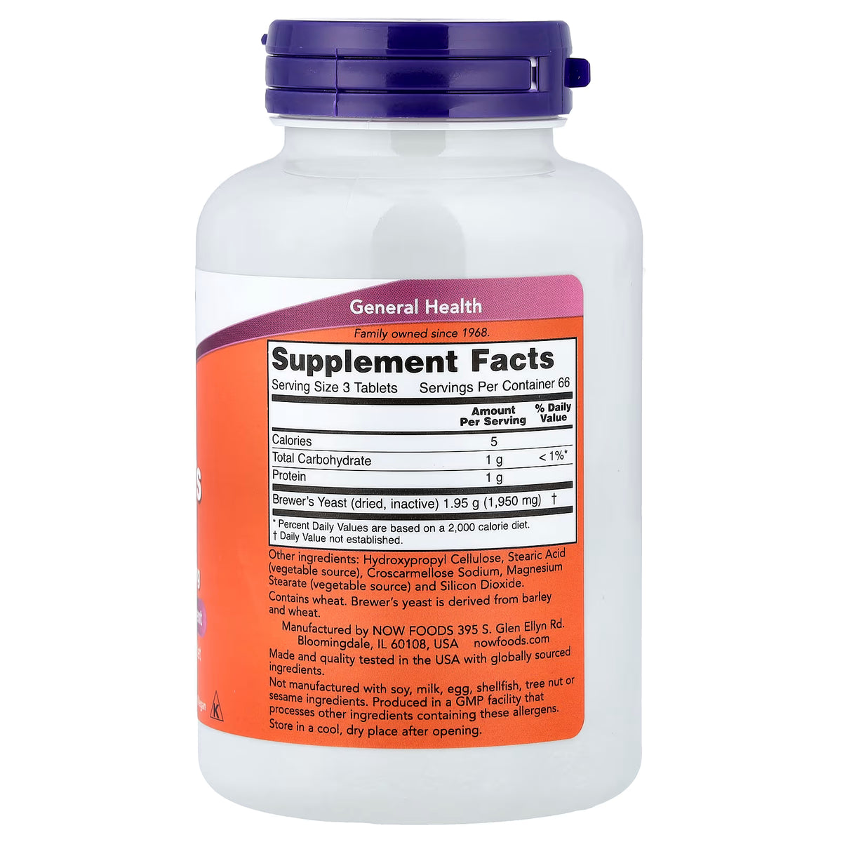Brewer's Yeast, Tablets - 200 tablets
