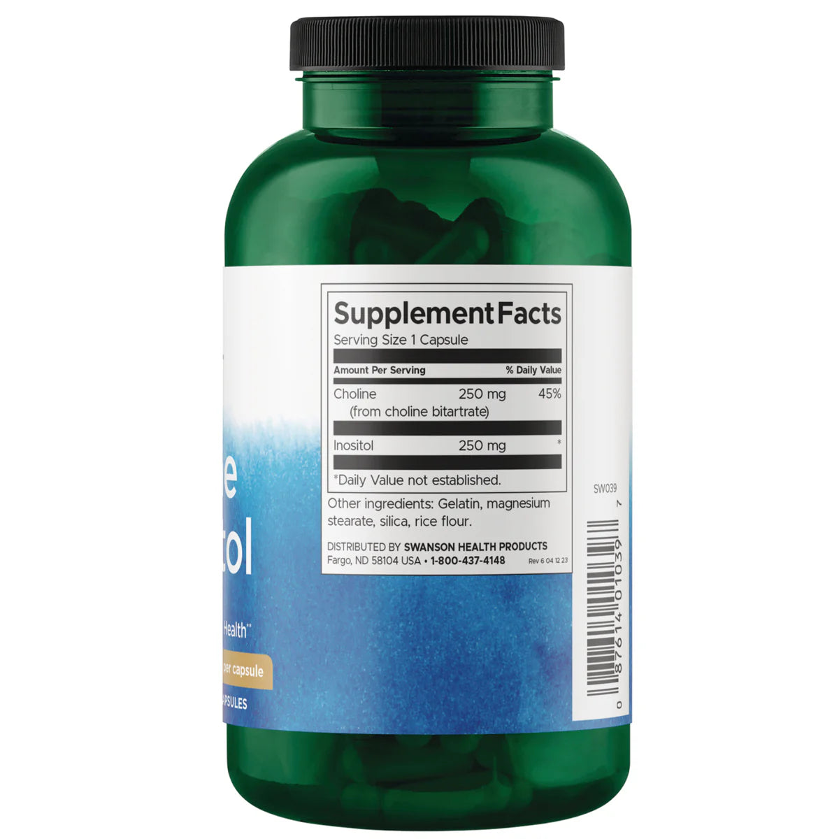Choline & Inositol - 250 caps