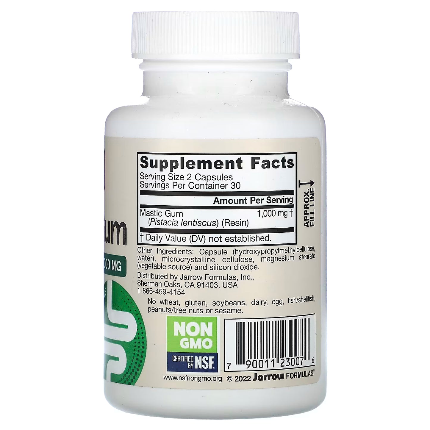 Mastic Gum - 120 vcaps