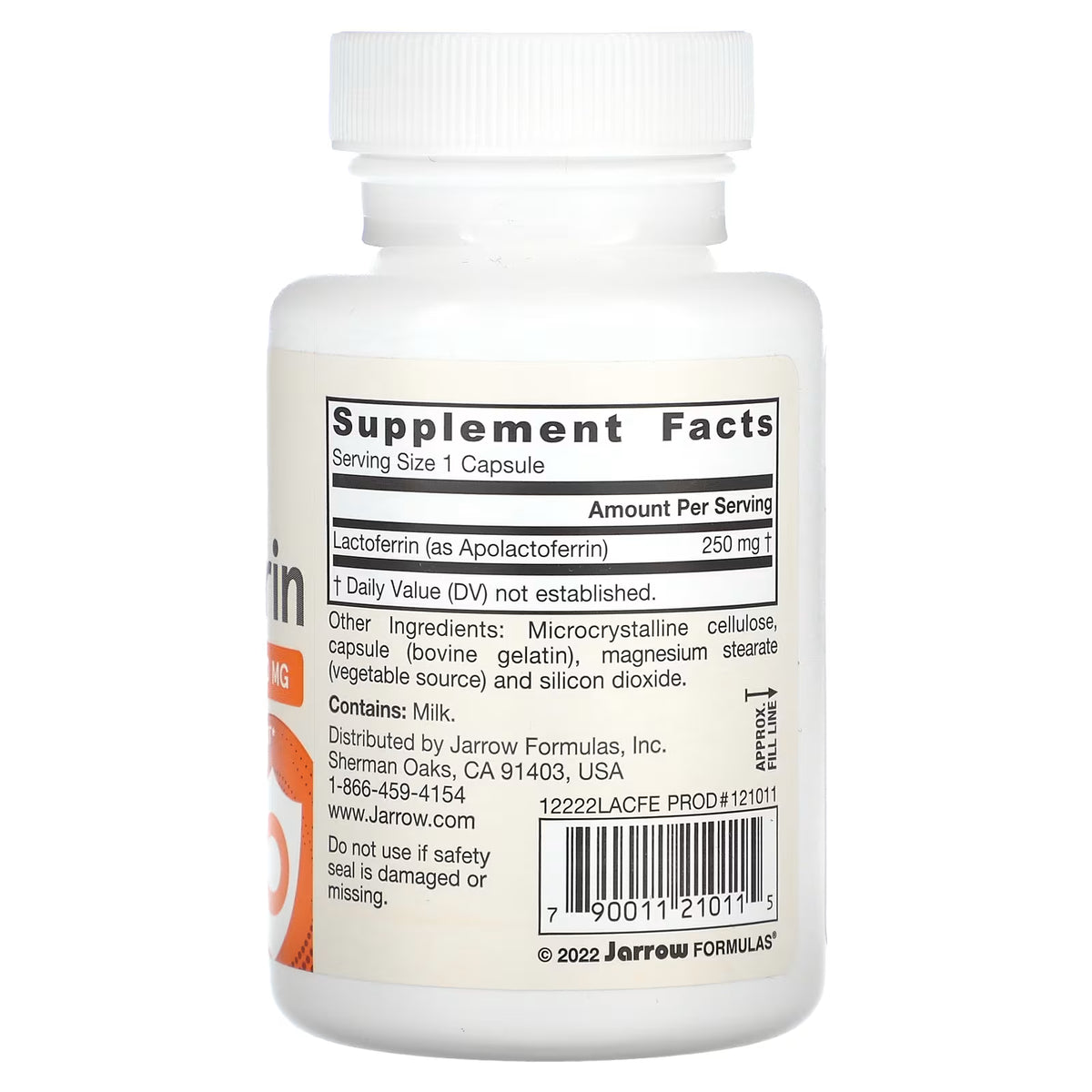 Lactoferrin, 250mg - 60 caps
