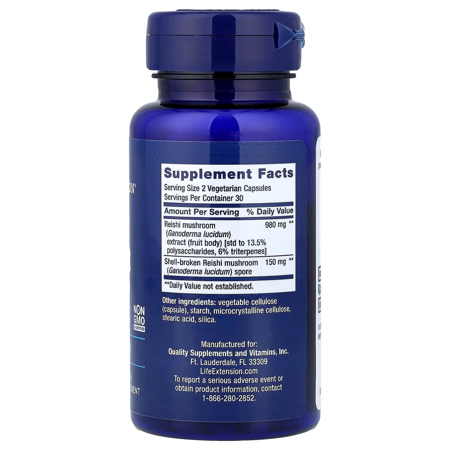 Reishi Extract Mushroom Complex - 60 vcaps