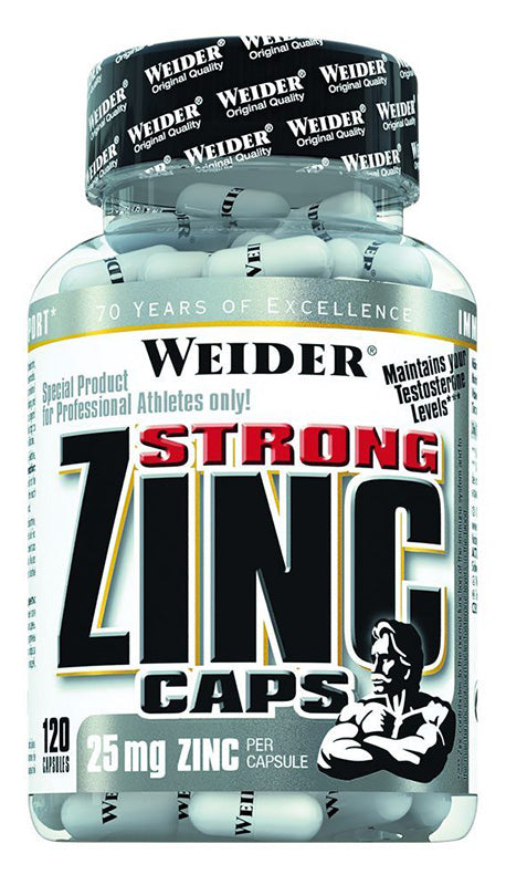 Strong Zinc — 120 cápsulas · 120 cápsulas