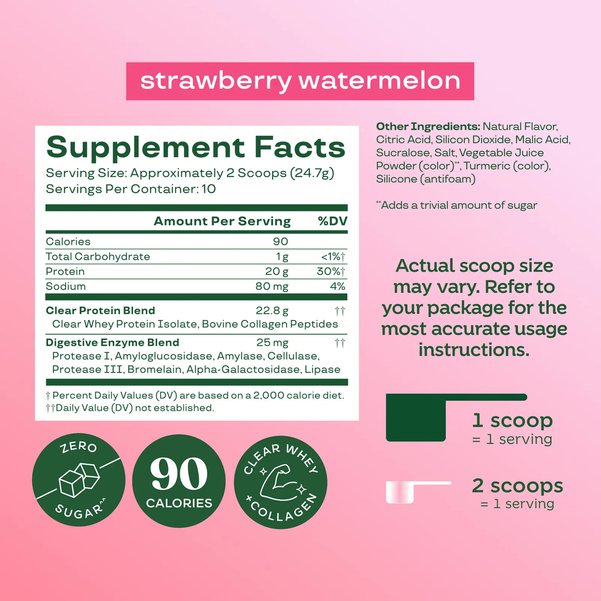 Clear Protein - 250g