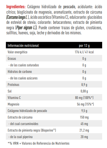 Marine Collagen Peptides · Mango-Peach — 300 g