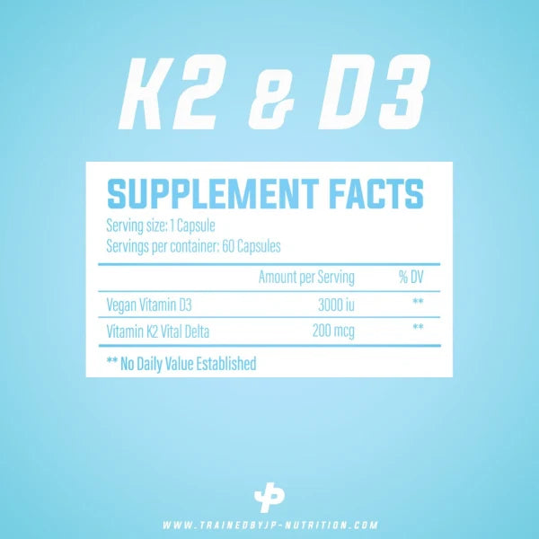 D3 & K2 - 60 caps