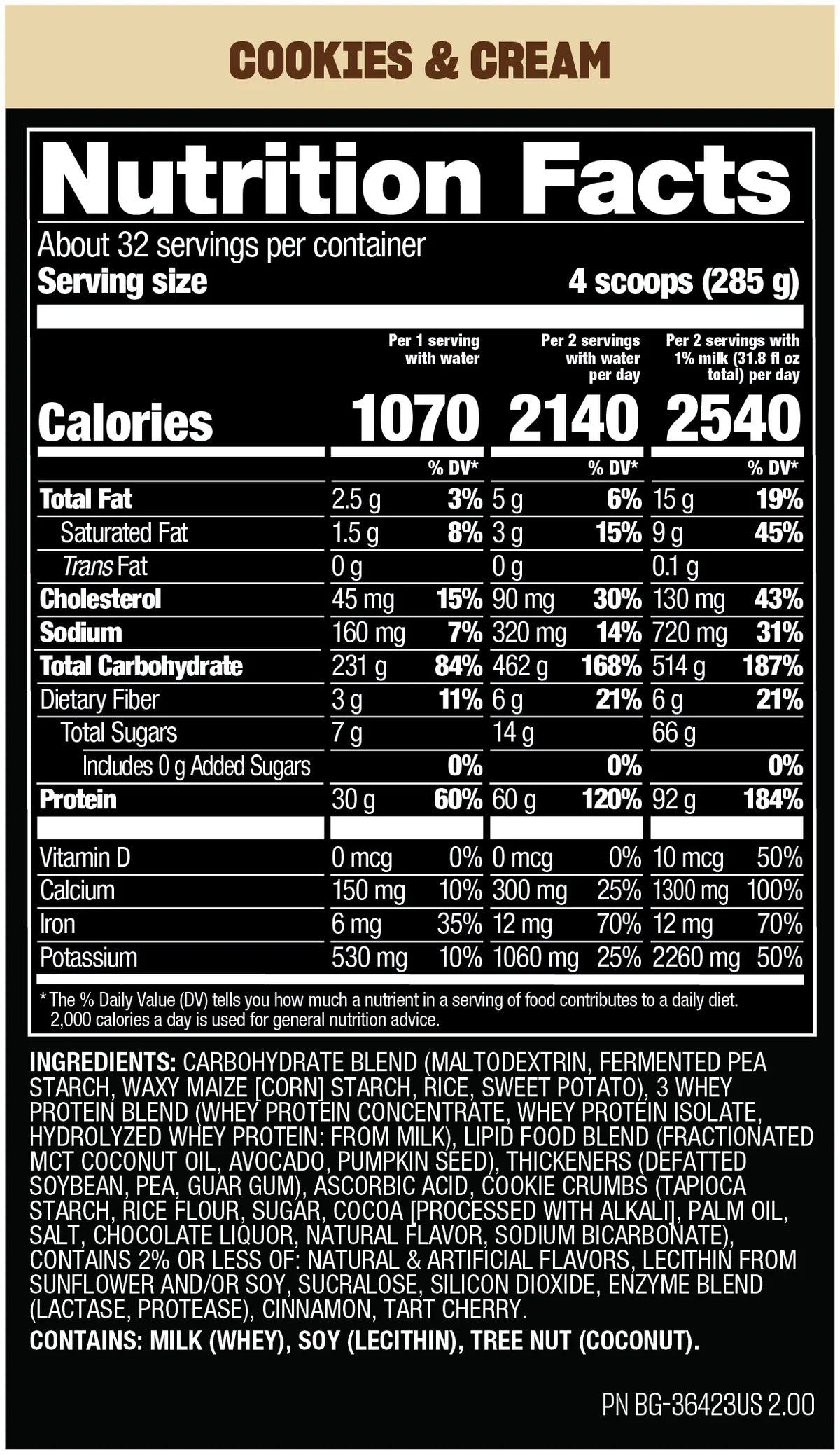 Mutant Mass Extreme 2500 - 2720g