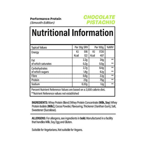 Performance Protein Smooth - 2000g
