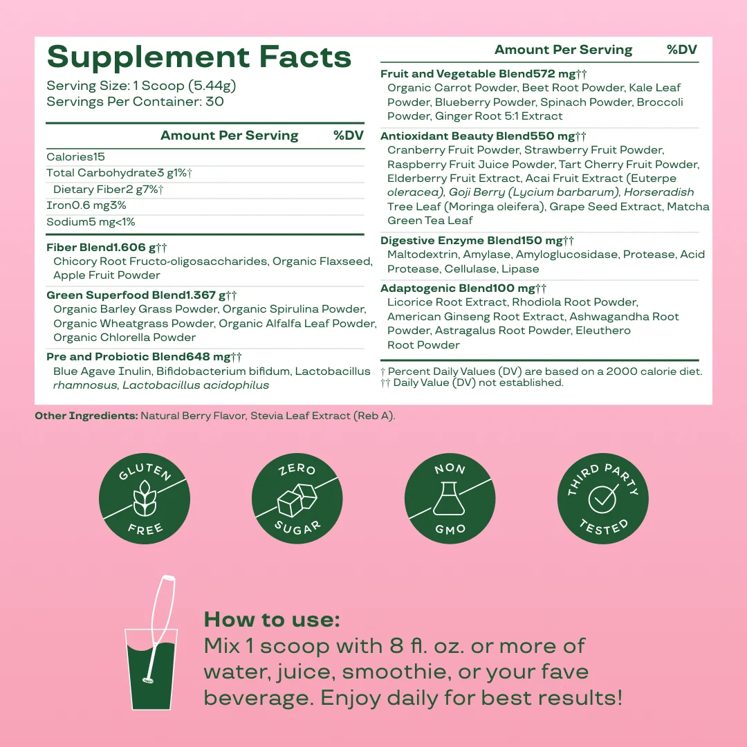 Greens & Superfoods - 180g