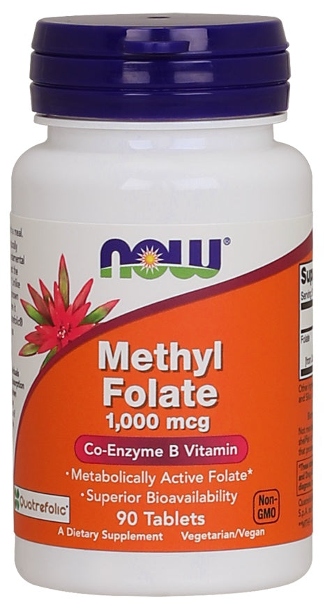 Methyl Folate, 1000mcg — 90 comprimidos