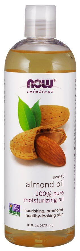 Huile d'amande, pure - 473 ml.