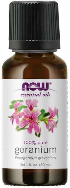 Huile essentielle, huile de géranium - 30 ml.