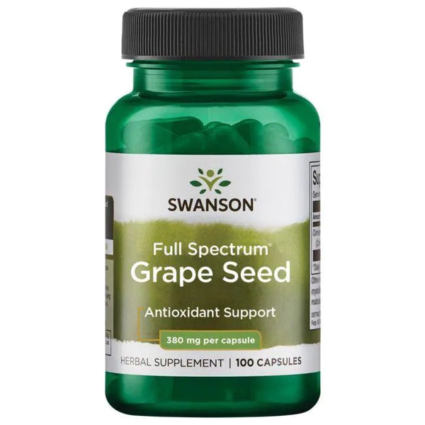 Full Spectrum Grape Seed, 380mg - 100 caps