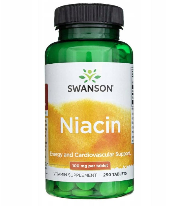 Niacine, 100 mg - 250 comprimés