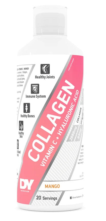 Liquid Collagen + Vitamin C + Hyaluronic acid - 500 ml. - Mango