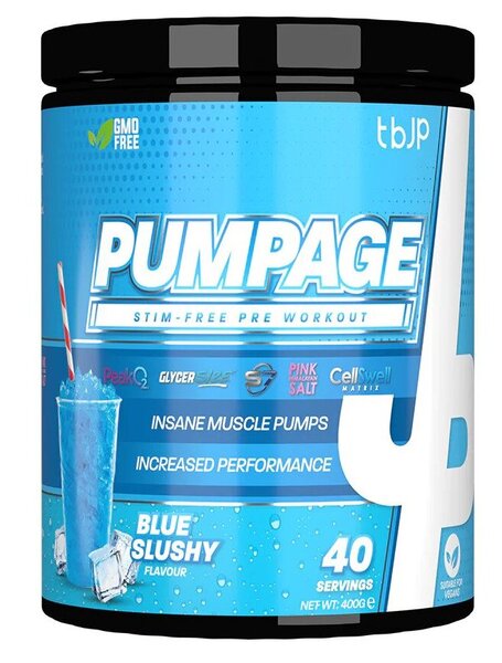 Pumpage - 400g Trained by JP - Blue Slushy