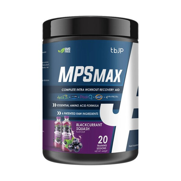 MPS Max - 440g Trained by JP - Blackcurrant Squash