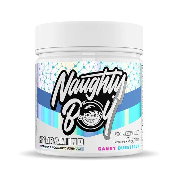 Naughty Boy Hydramind Electrolytes + Creatine + Cognizin® & MitoReds® 282g