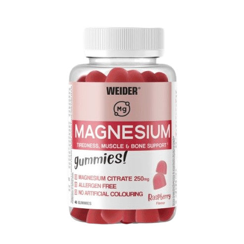 Magnesium Gummies · Raspberry — 48 gominolas · Raspberry · 48 gominolas