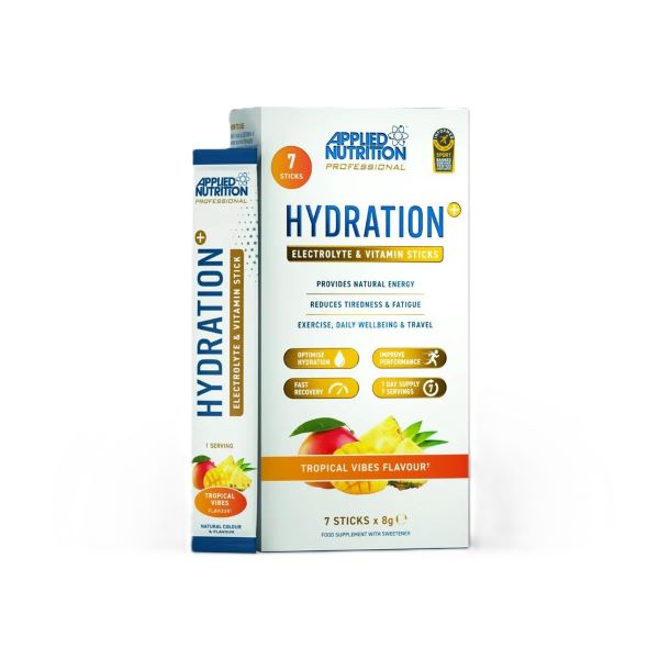 Hydration + Electrolyte & Vitamin Powder Stick Packs - 7 x 8g
