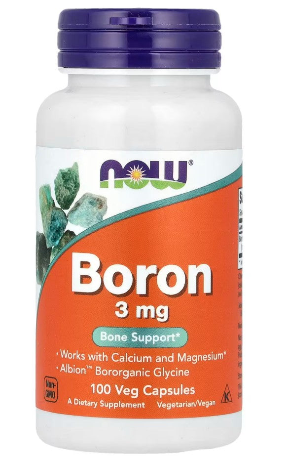 Boron, 3mg - 100 caps