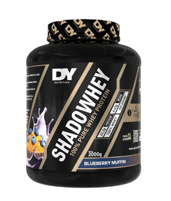 ShadoWhey 100% Pure Whey Protein - 2000g - Blueberry Muffin