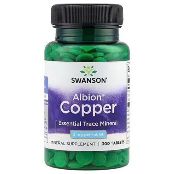 Albion Copper, 2mg - 300 tablets