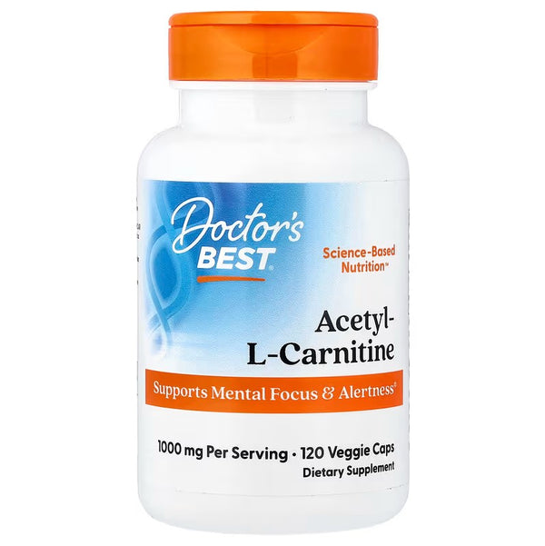Acetyl L-Carnitine, 500mg - 120 vcaps