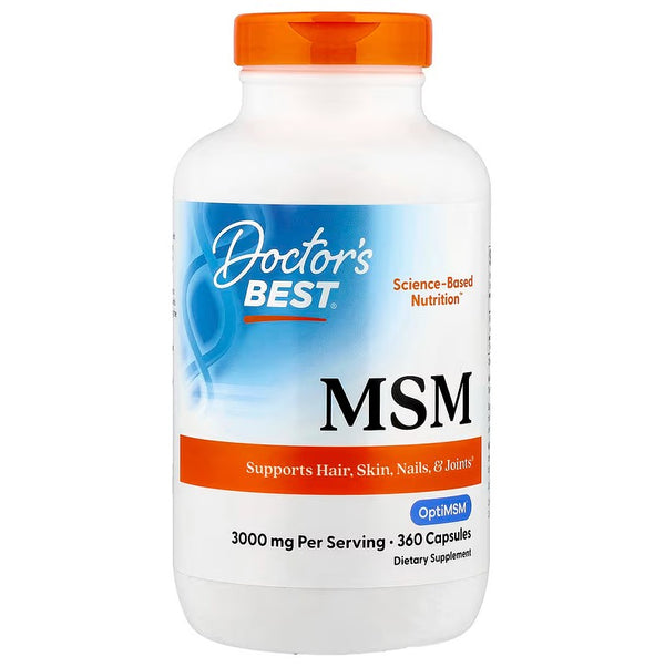 MSM avec OptiMSM, 3000 mg - 360 gélules