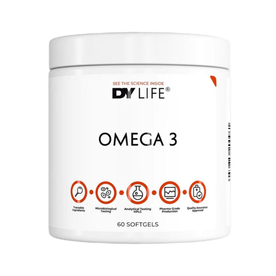 DY LIFE Omega 3 - 60 cápsulas blandas - Sin sabor