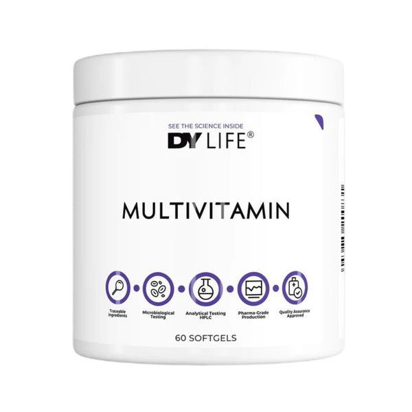 DY LIFE Multivitamin - 60 cápsulas blandas - Sin sabor