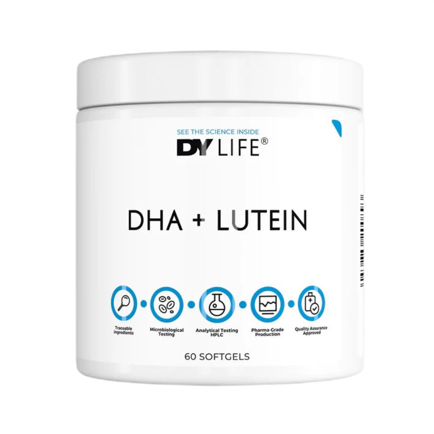 DY LIFE DHA + Lutein - 60 cápsulas blandas - Sin sabor
